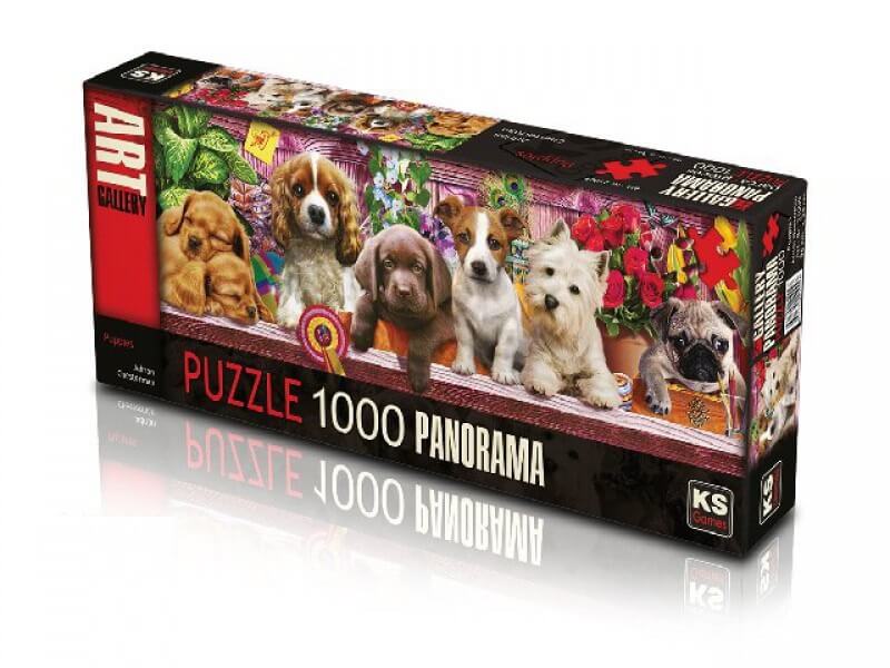 Legpuzzel puppys 1000 stukjes KS Games Top Merken Winkel